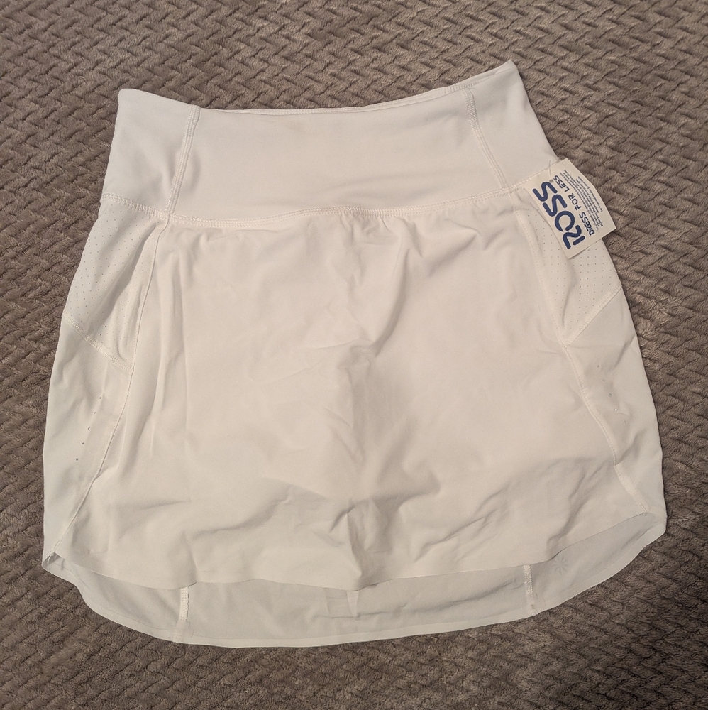 Athleta Run With It 16" White Skort Women's Size XS Tennis Running Golf - Picture 4 of 8